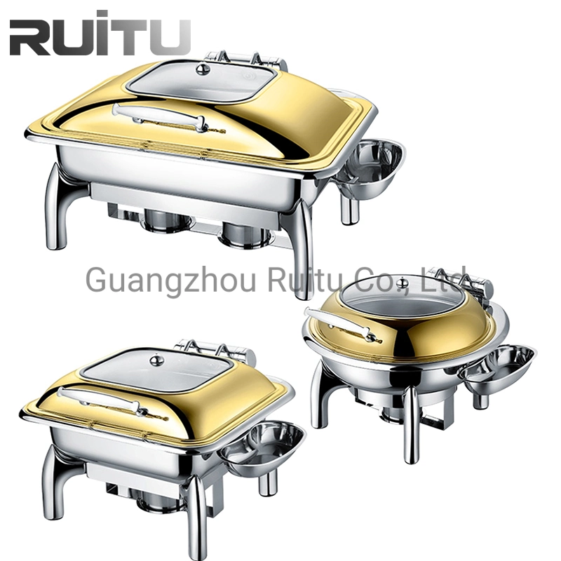 5 Star Unique Professional Full One-Stop Kitchen Supply Items Stainless Steel Chafing Dish Food Hotel Catering Buffet Restaurant Commercial Kitchen Equipment