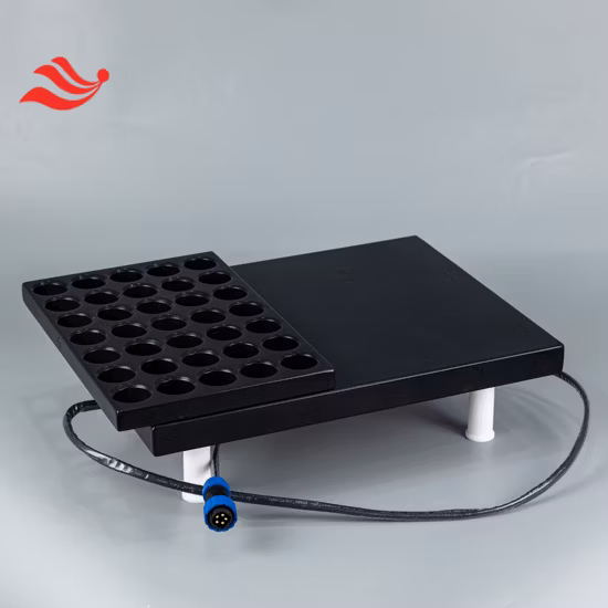 Bloque calefactor para digestión que combina con utensilios de 15 ml para usar con placas calefactoras con termostato