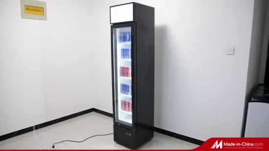 Vitrina de vidrio comercial de bajo precio, enfriadores de bebidas, refrigerador de bebidas a la venta